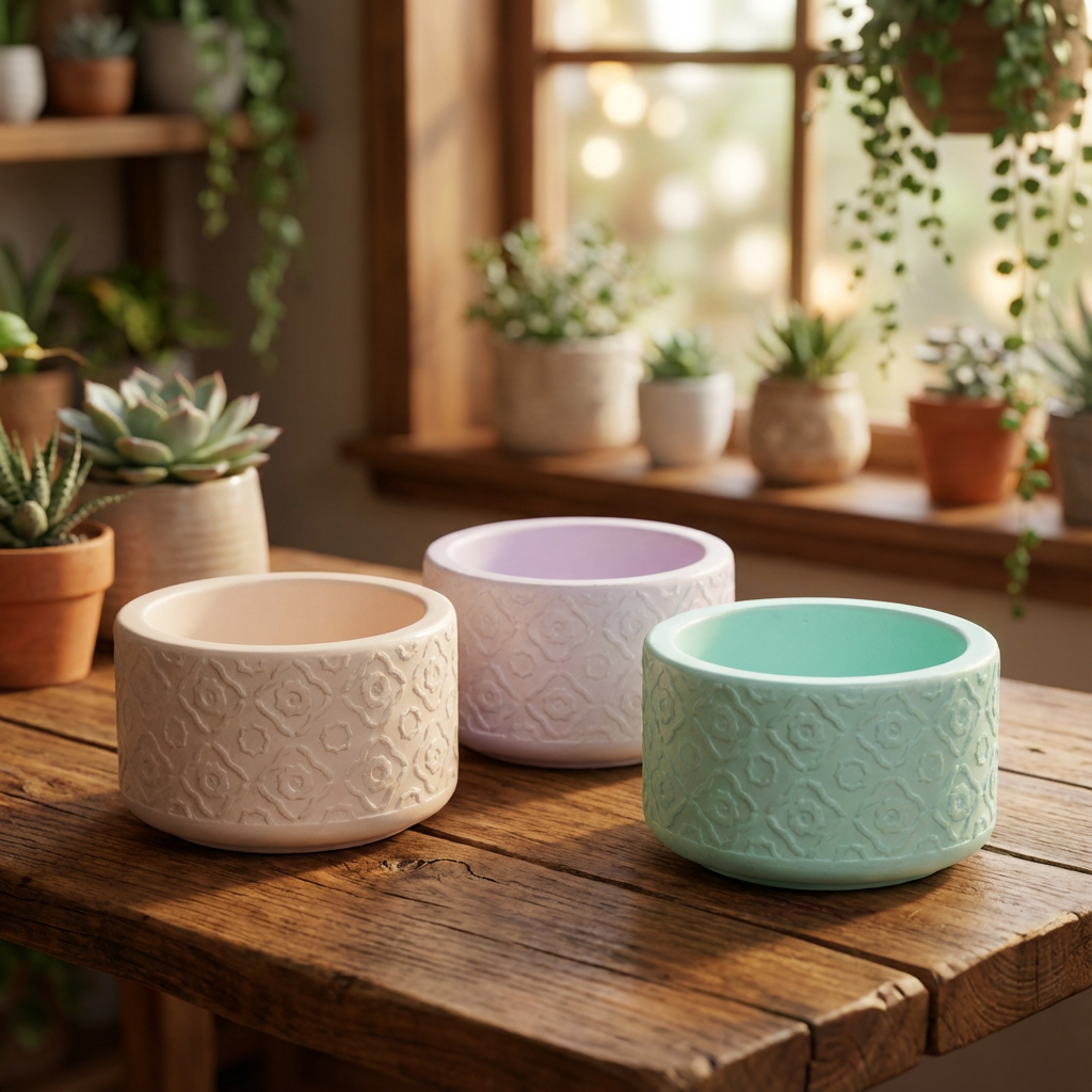 Premium Embossed Jars