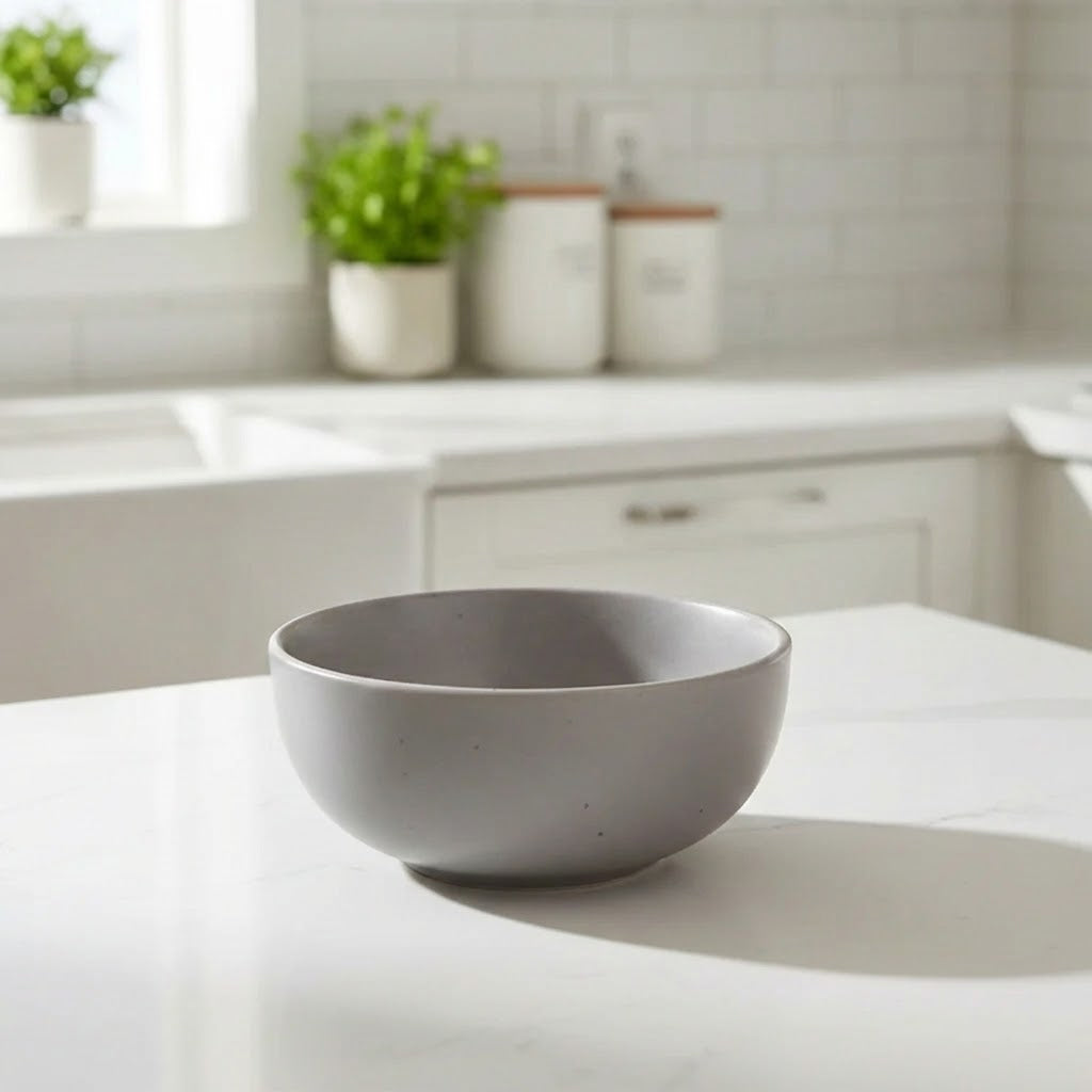 Curry Bowl (Grey with Black speckles)