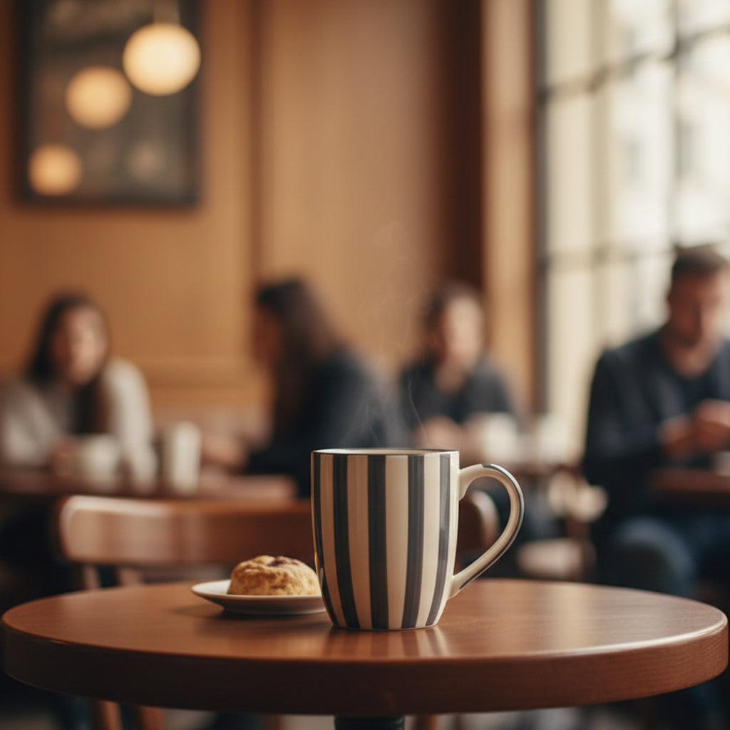 Stripped Coffee Mug