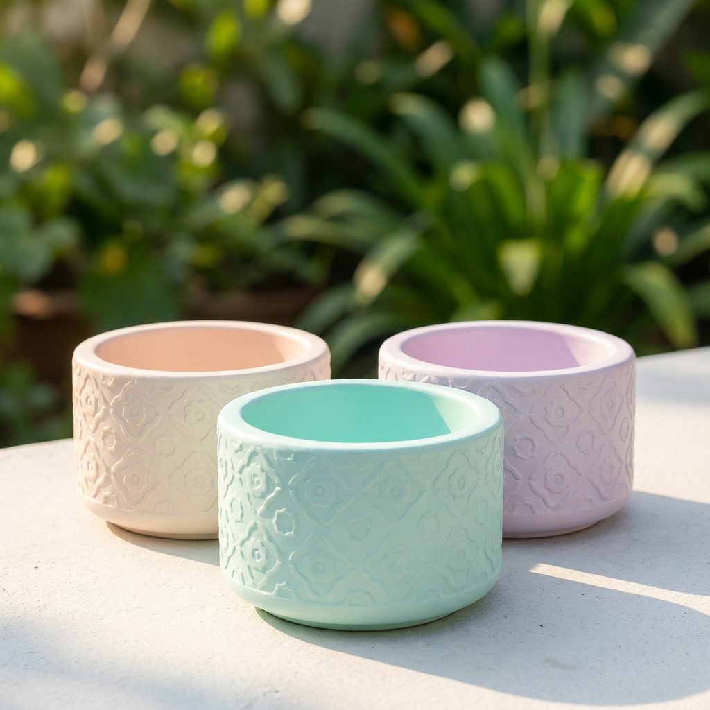 Premium Embossed Jars