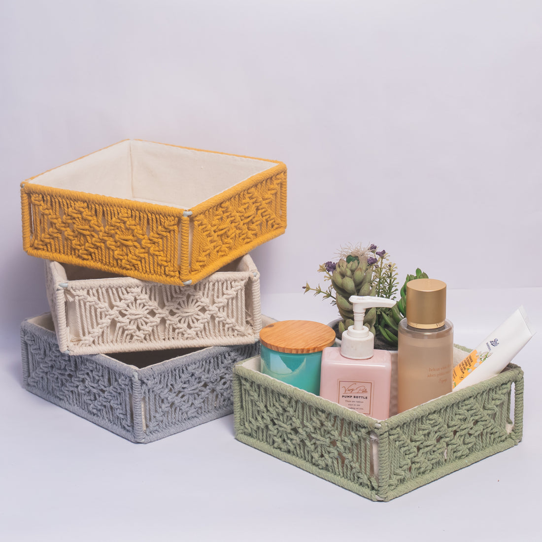 Macrame Baskets