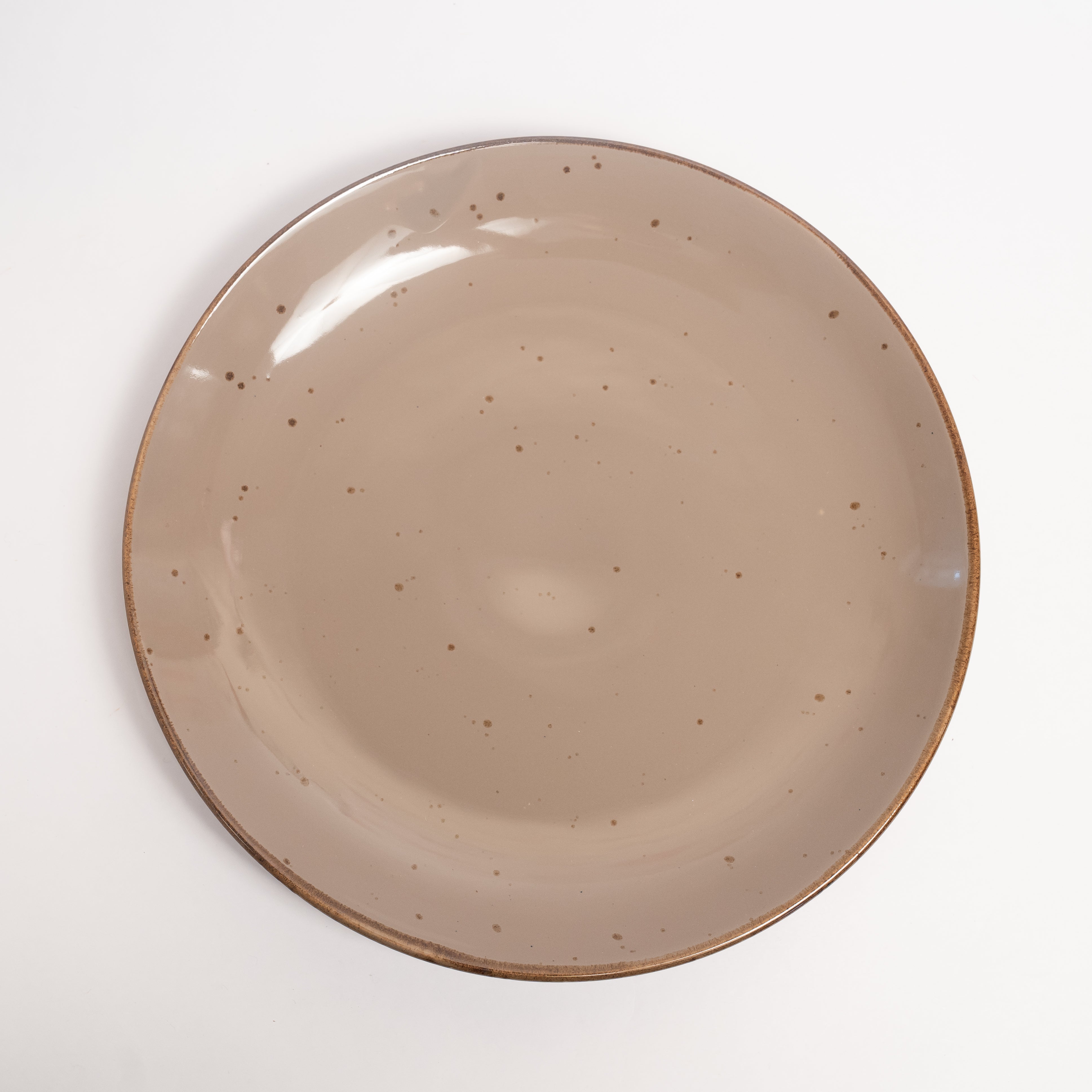Dinner Plate(Grey with black speckles)