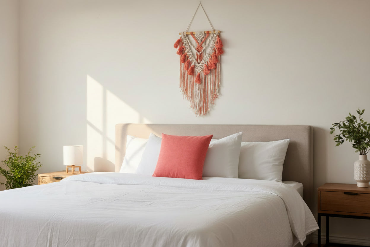 Blush Pink Wall Tapestry