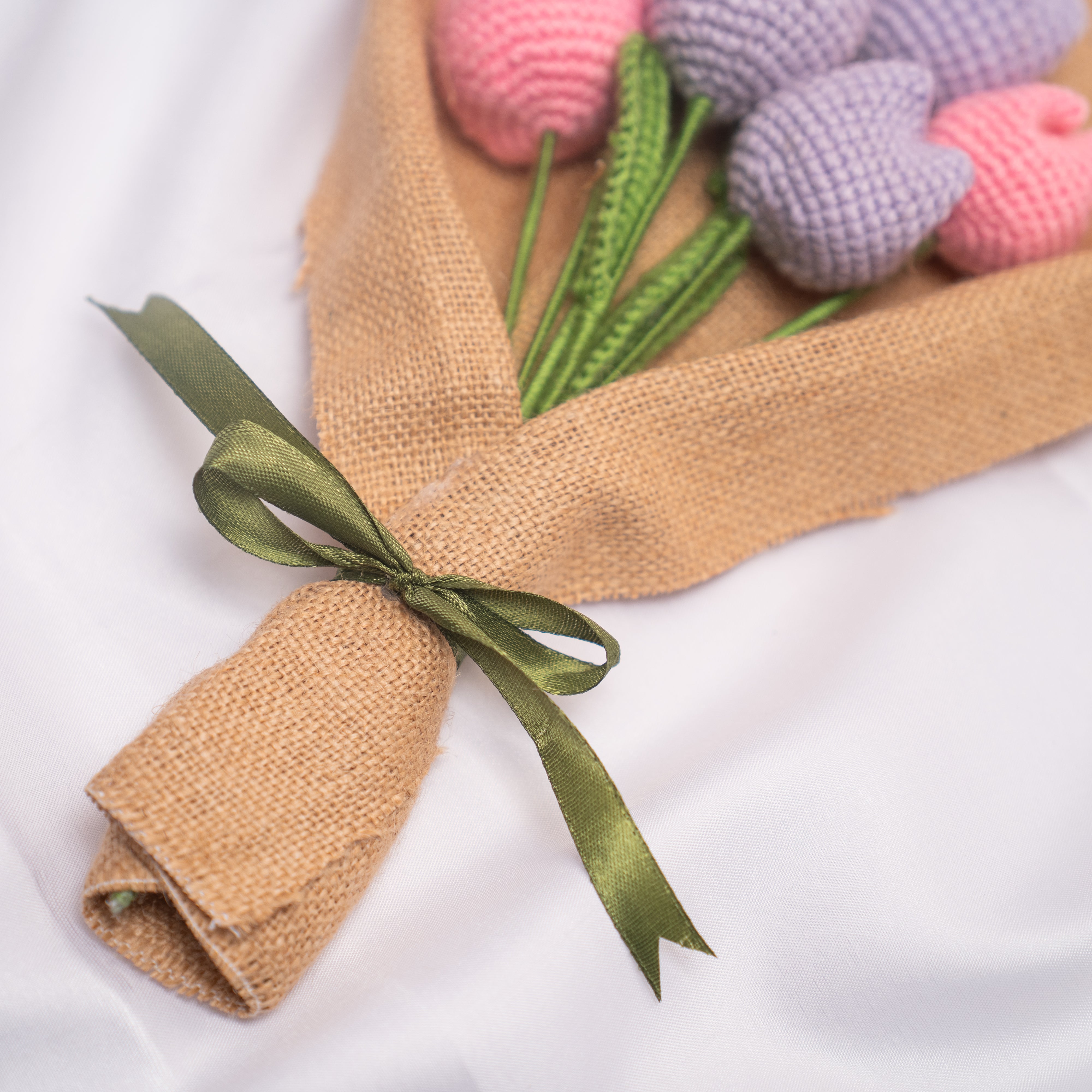 Pink & Purple Tulips Bouquet