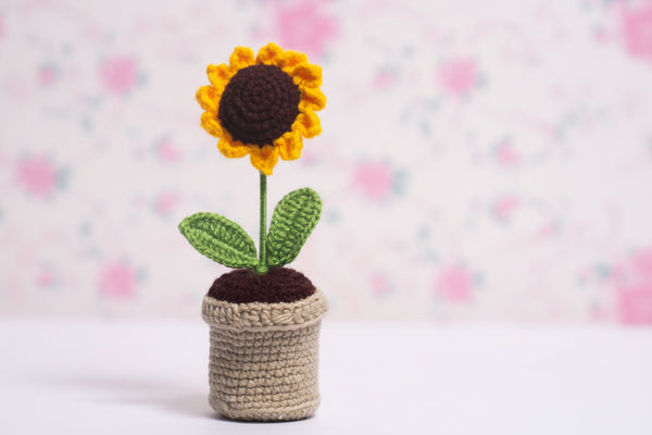 Sunflower Pot
