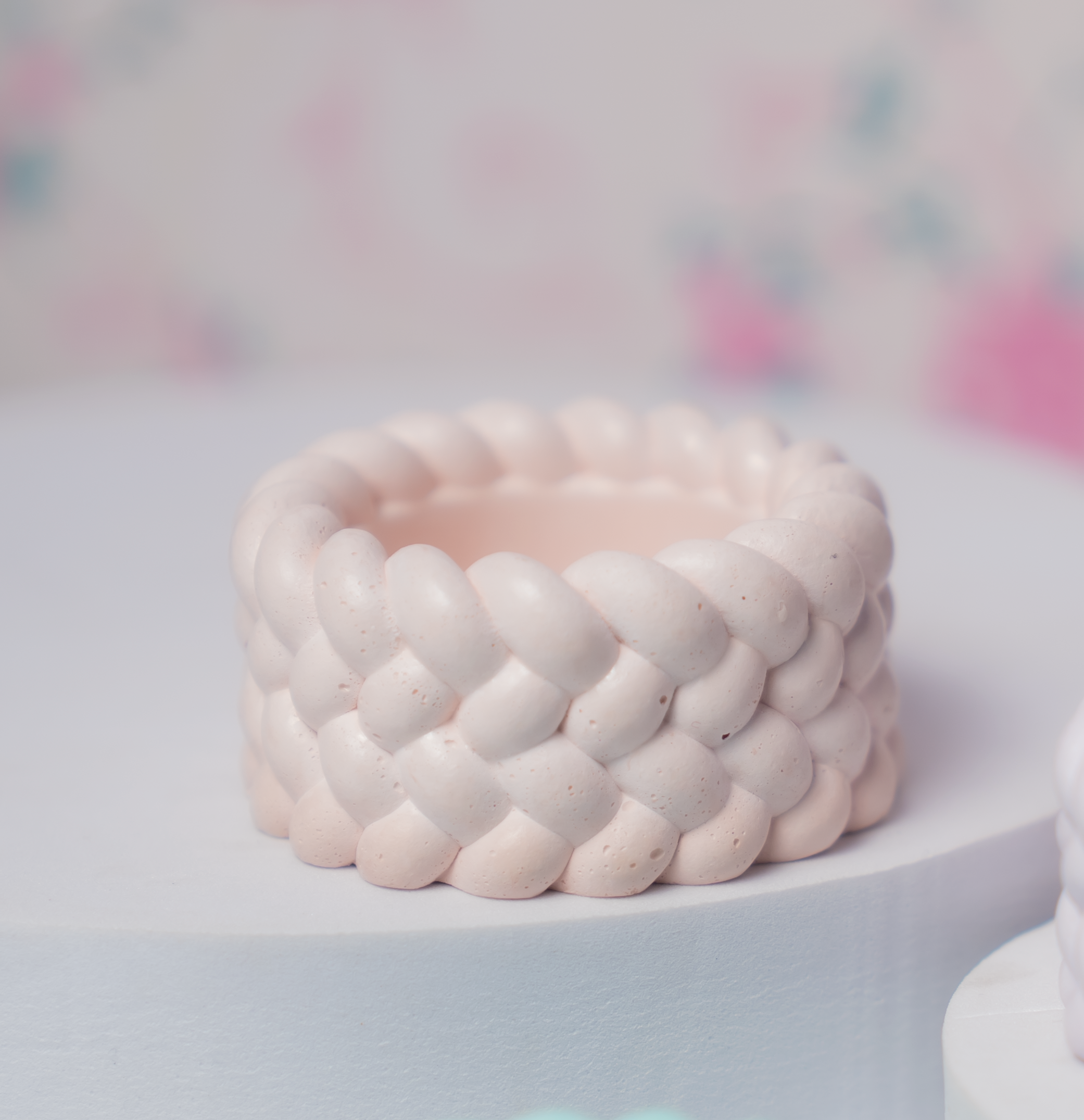 Braided T-Light Holders