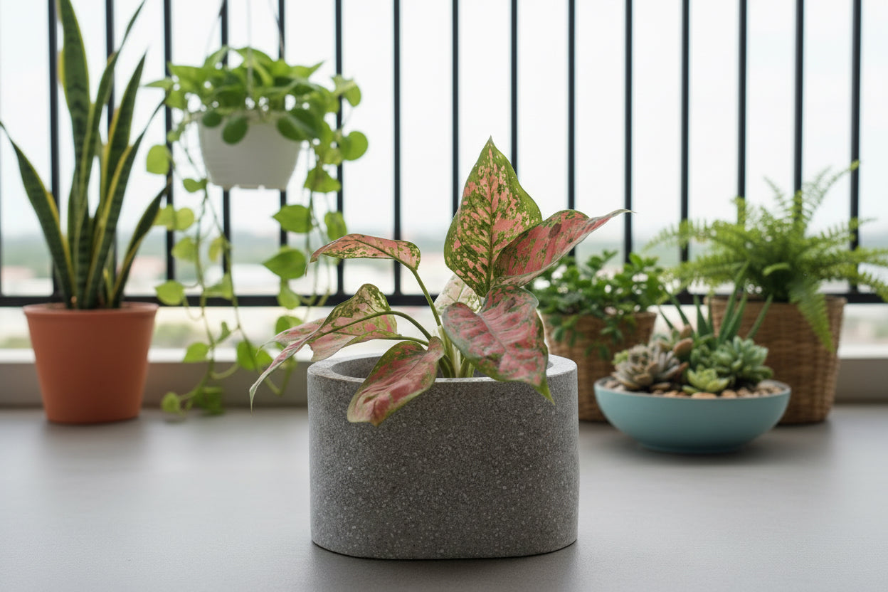 Terra Luxe Oval Planter