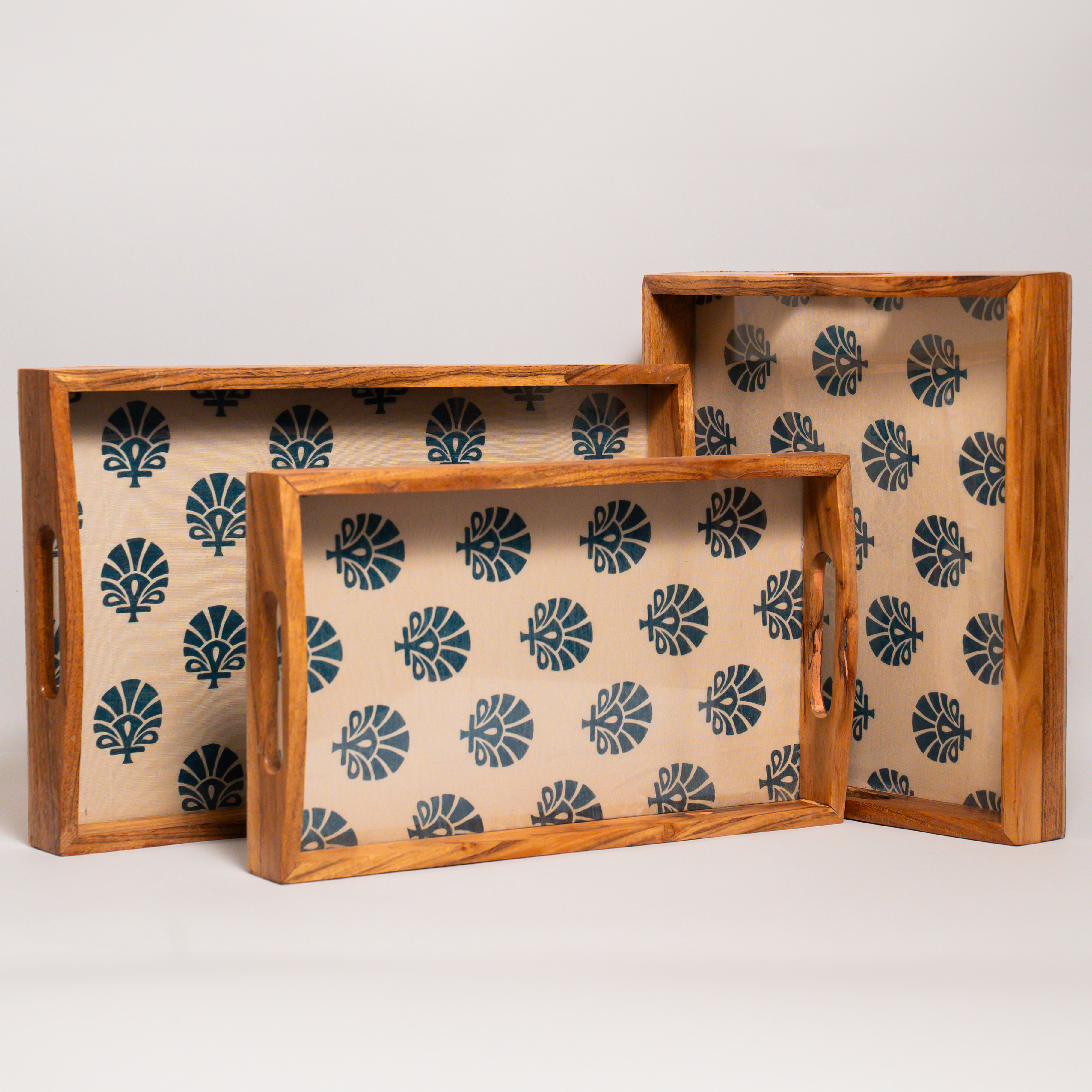 Serving Tray (Blue Motifs)