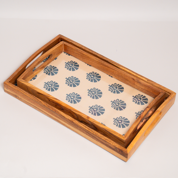 Serving Tray (Blue Motifs)