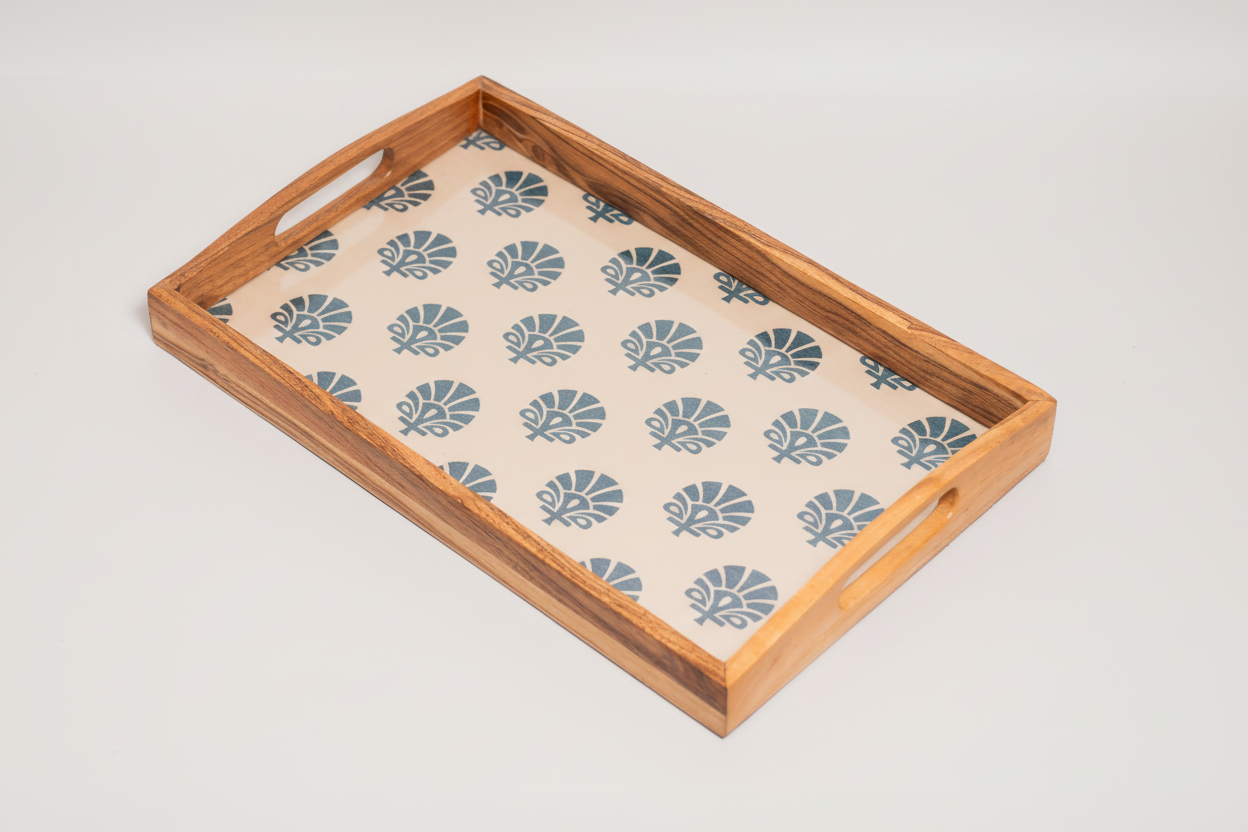 Serving Tray (Blue Motifs)