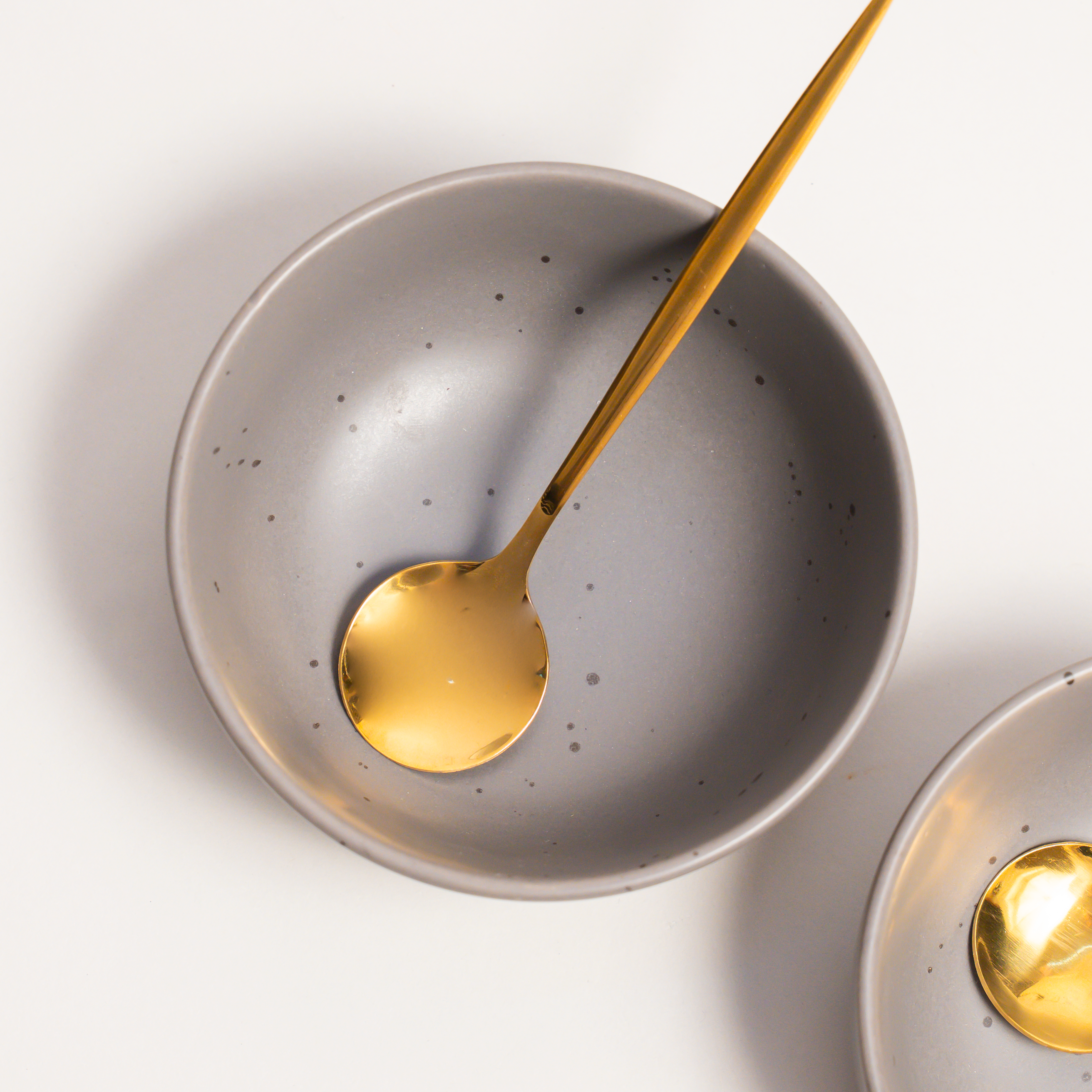 Curry Bowl (Grey with Black speckles)