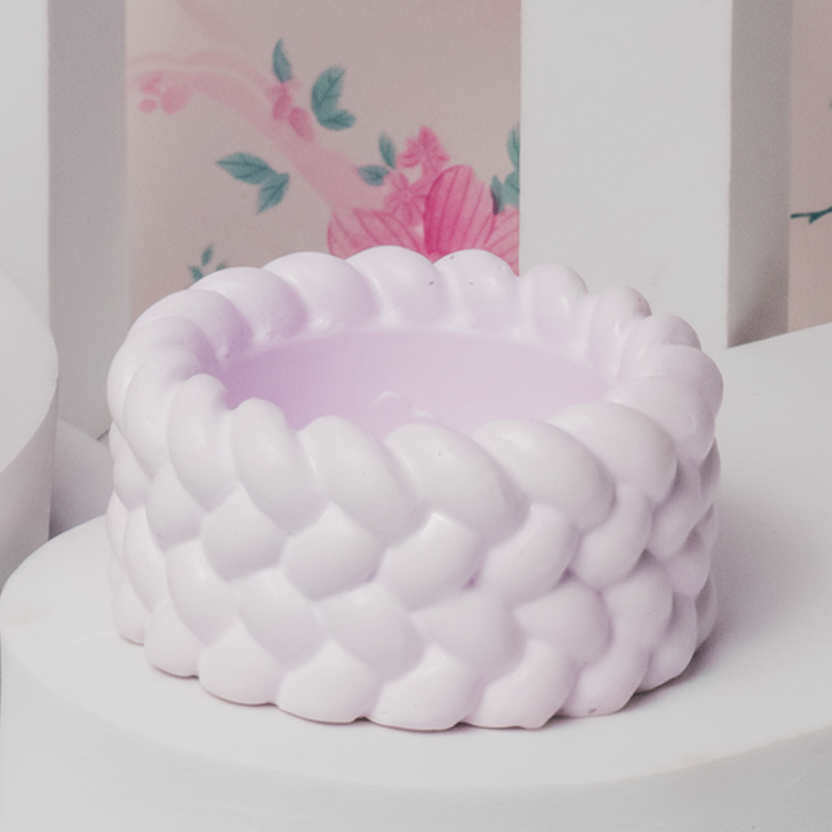 Braided T-Light Holders